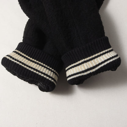 22AW ブラッシュドウール バーシティジャケット / スタジャン(Casentino Wool Varsity Jacket)