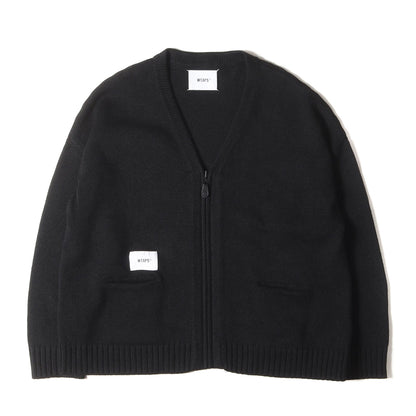 21AW ヘビー ニット ジップ カーディガン(PALMER / SWEATER)