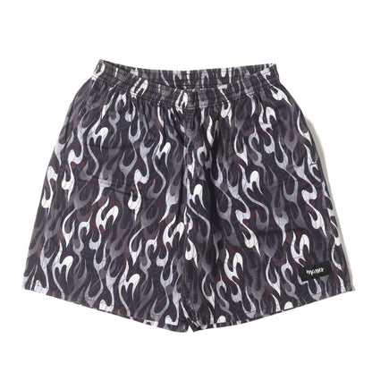 23SS ファイヤー 総柄 イージーショーツ(SHORTS FIRE)