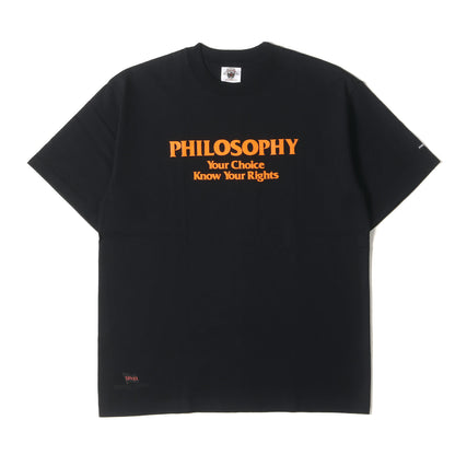 PHILOSOPHYロゴ Tシャツ