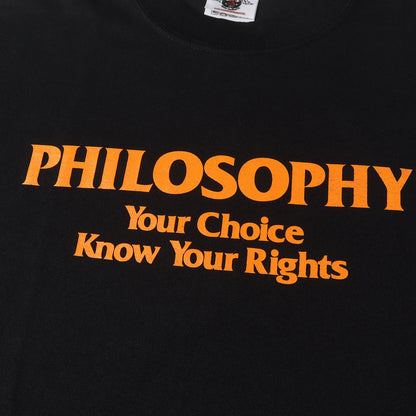 PHILOSOPHYロゴ Tシャツ