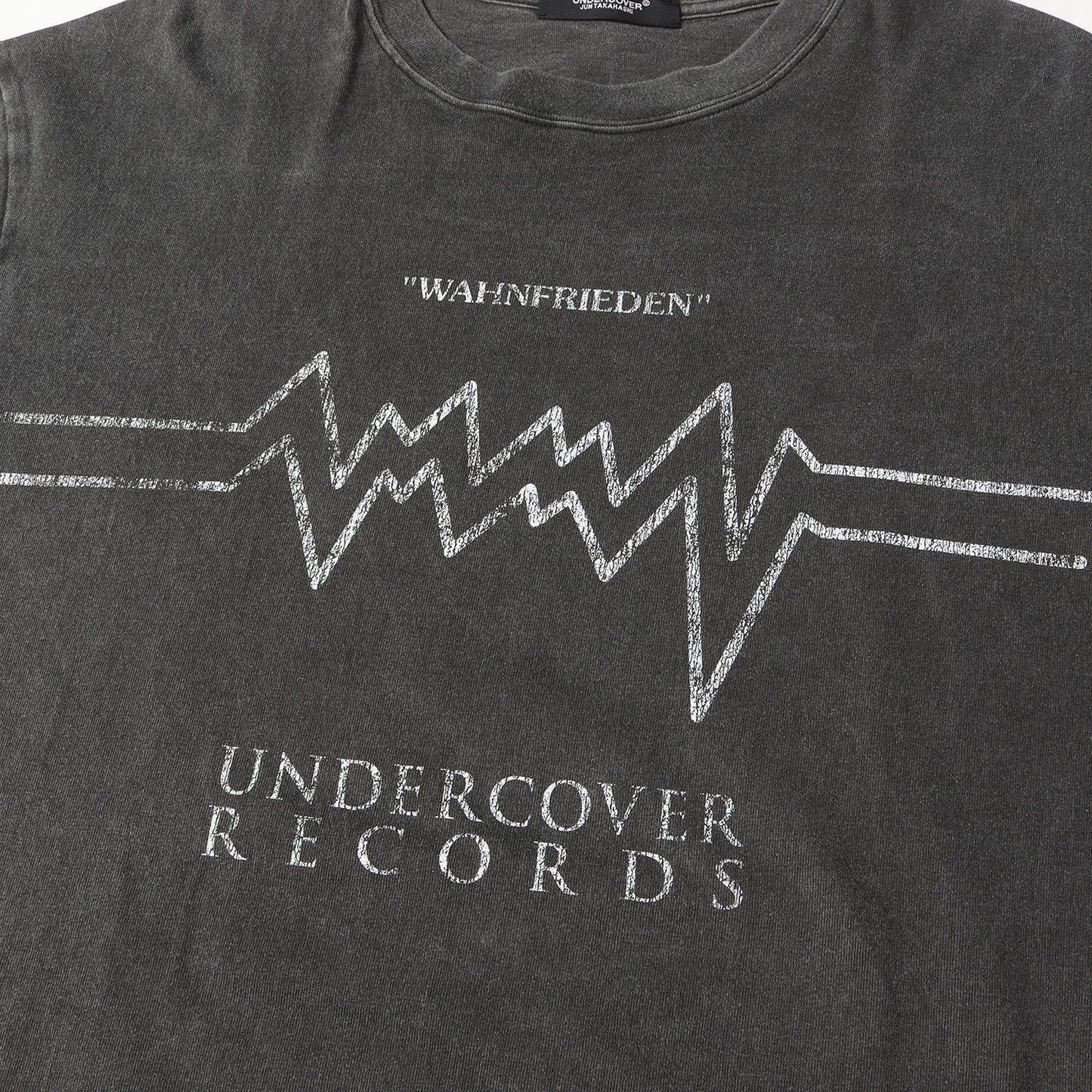 24SS ユーズド加工 RECORDSロゴ Tシャツ