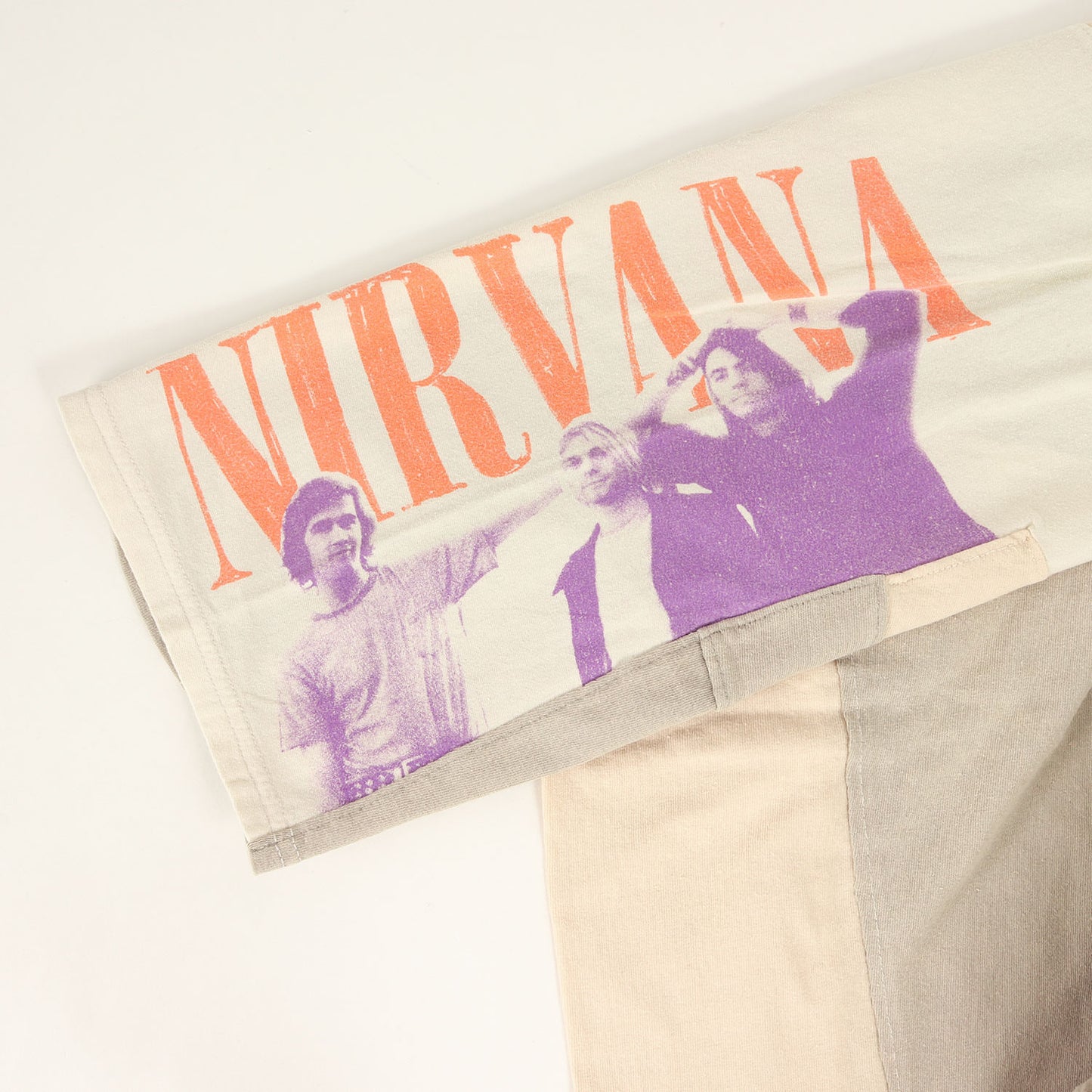 古着リメイク ニルヴァーナ 再構築 ラグラン Tシャツ