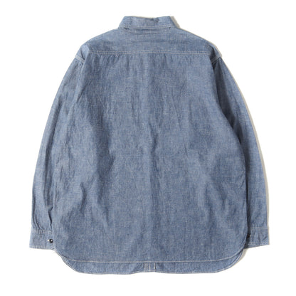 8 HOUR UNION シャンブレー ワークシャツ