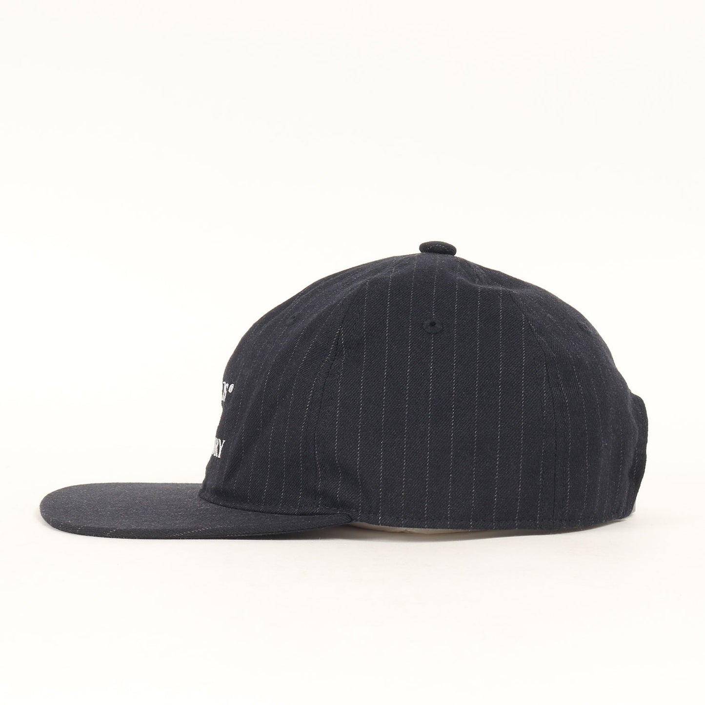 23AW ピンストライプ 6パネルキャップ(T-6H 02 / CAP / PLRA. TWILL. TEXTILE. WUT)