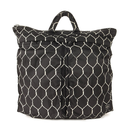 ×PORTER ワイヤーメッシュ柄 ヘルメットバッグ