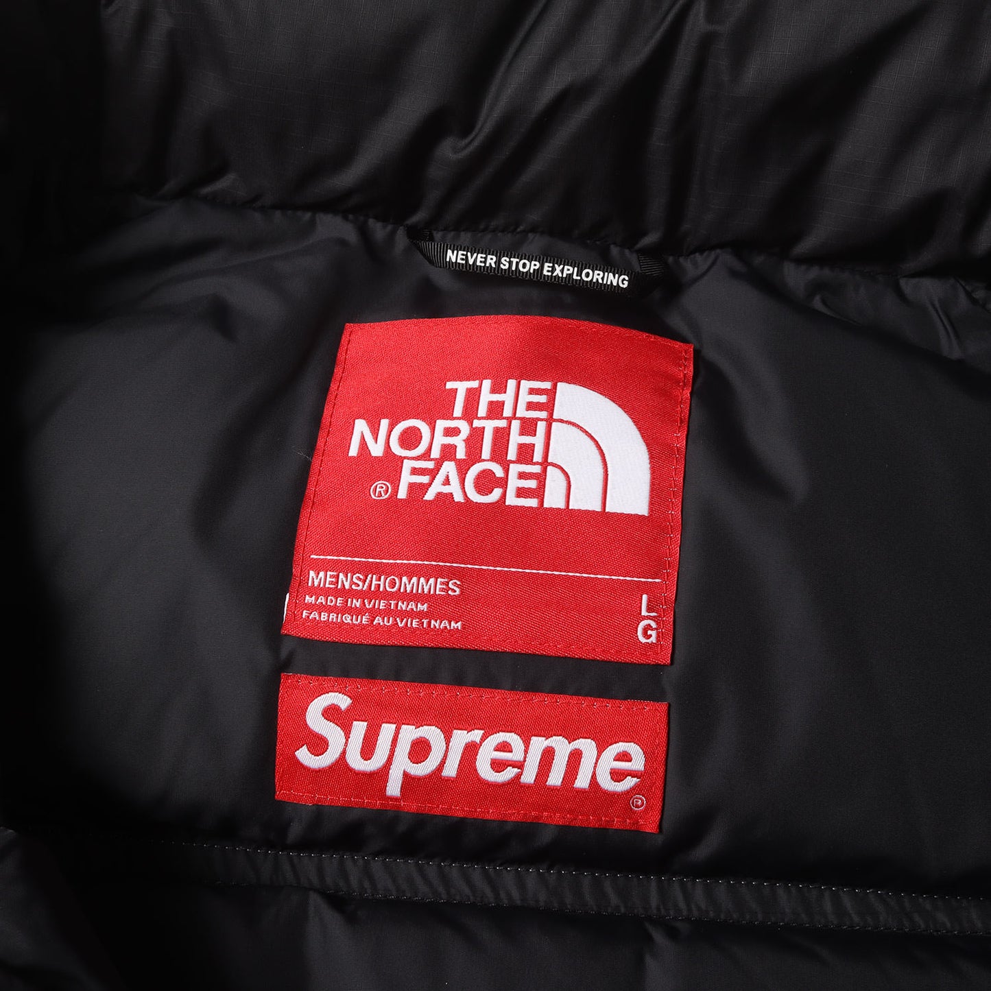 24AW ×THE NORTH FACE パッチ付き ヌプシ ダウンジャケット(Nuptse Jacket)