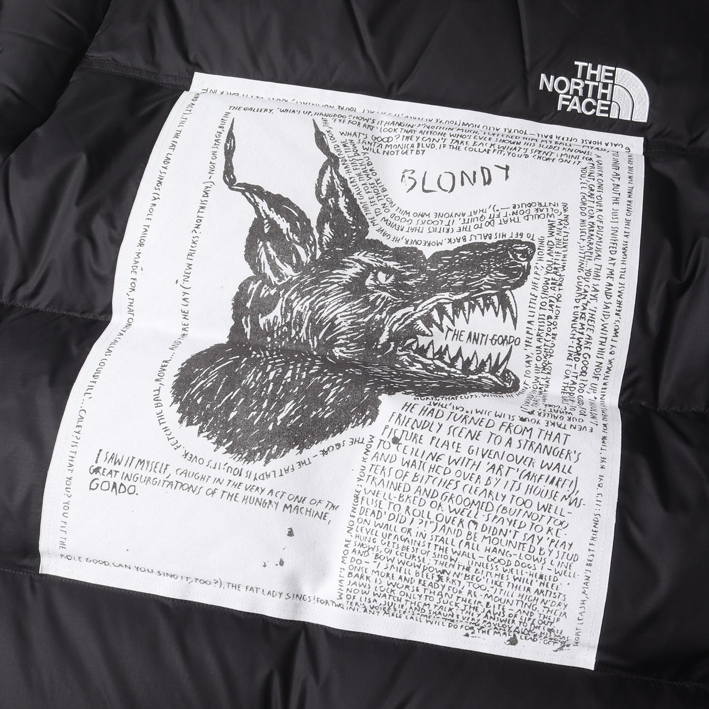 24AW ×THE NORTH FACE パッチ付き ヌプシ ダウンジャケット(Nuptse Jacket)