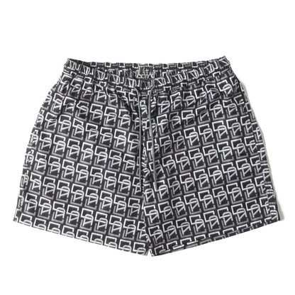 22SS モノグラムロゴ ウォーターショーツ(ALLOVER MONOGRAM PATTERN 2WAY SHORTS)