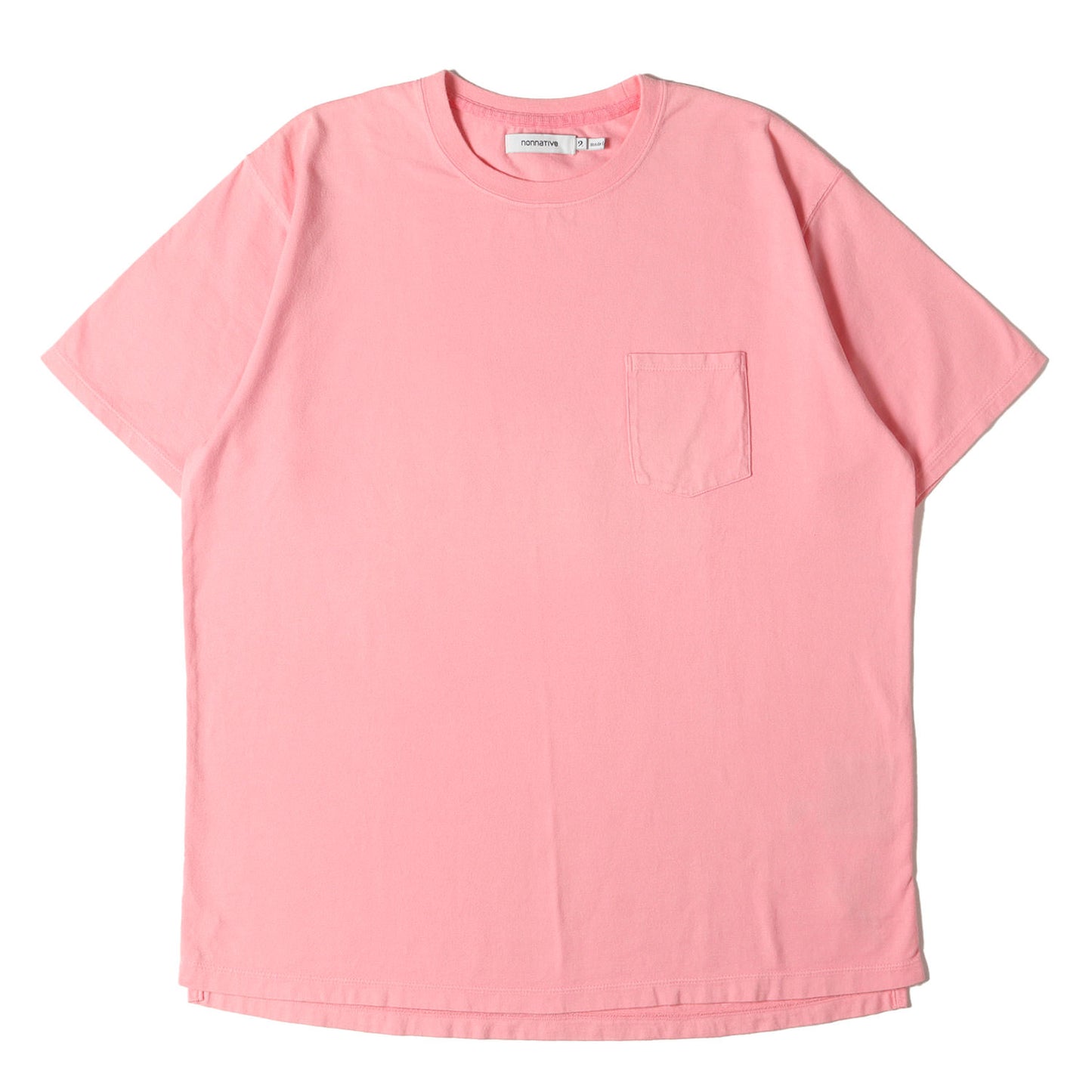 23AW オーバーダイ ポケット Tシャツ(DWELLER S/S TEE COTTON JERSEY OVERDYED)