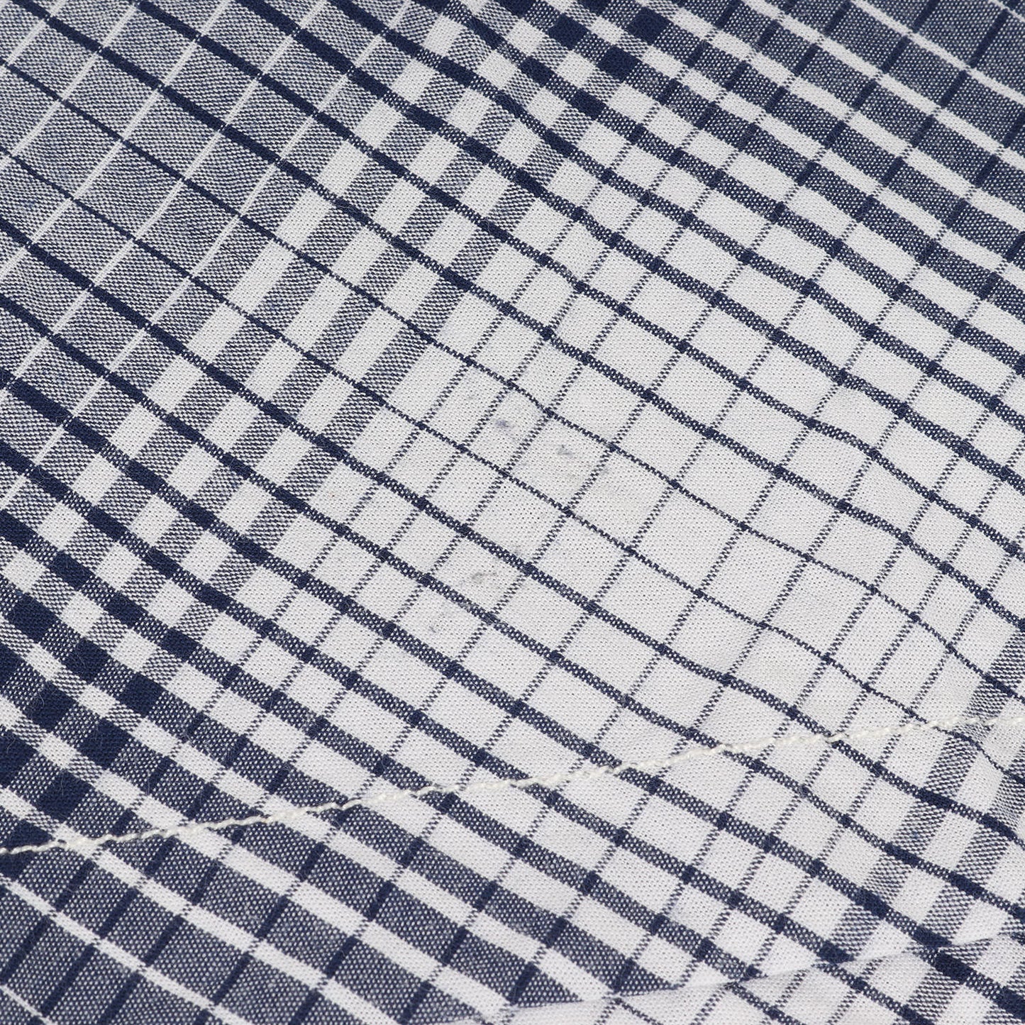 フラワー ハンド刺繍 オープンカラー オンブレチェック 半袖シャツ(Hand Embroidery Ombre Plaid SS Shirt)