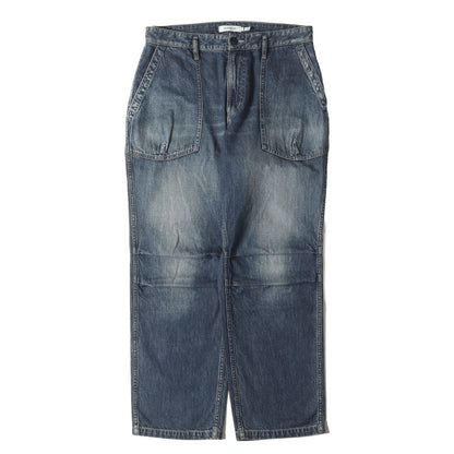 24SS ヴィンテージ加工 ワークデニムパンツ(RANCHER TROUSERS COTTON 10oz DENIM VW)