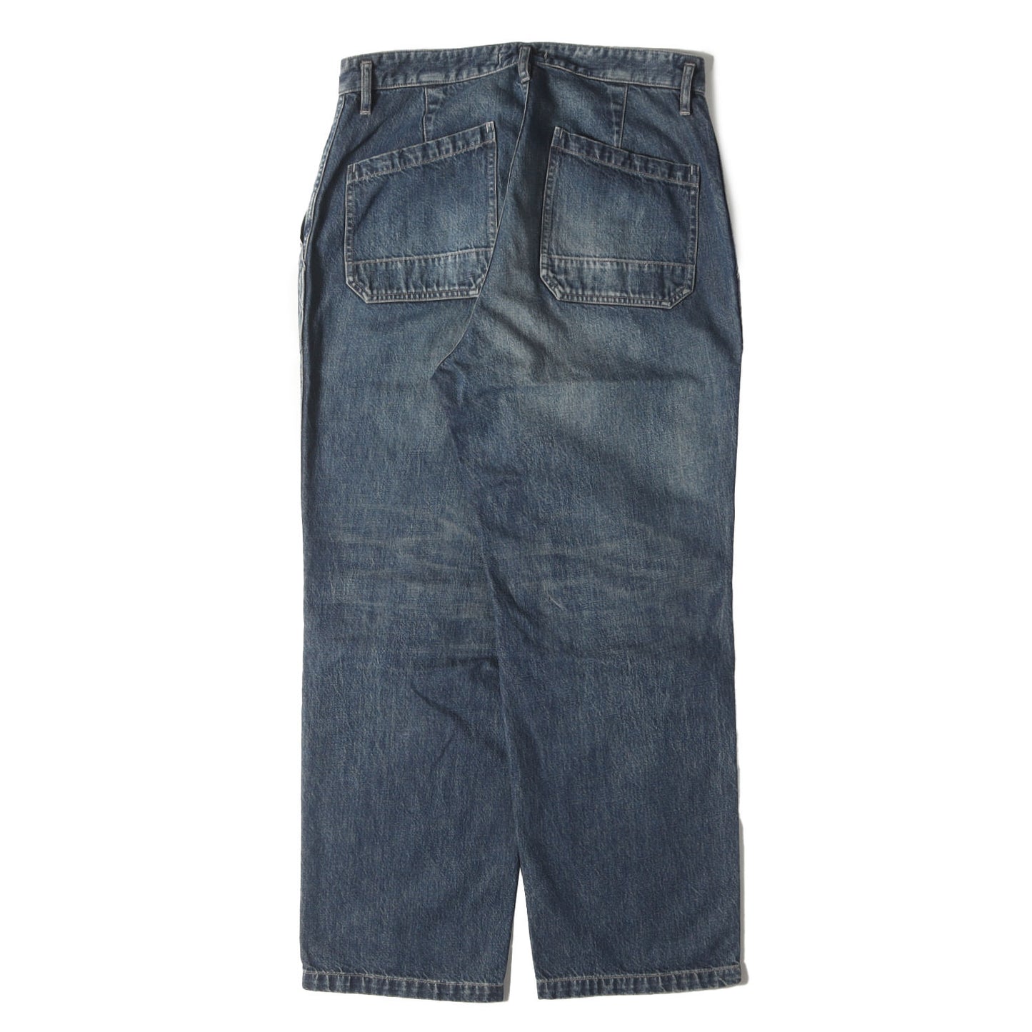 24SS ヴィンテージ加工 ワークデニムパンツ(RANCHER TROUSERS COTTON 10oz DENIM VW)