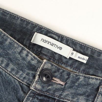 24SS ヴィンテージ加工 ワークデニムパンツ(RANCHER TROUSERS COTTON 10oz DENIM VW)