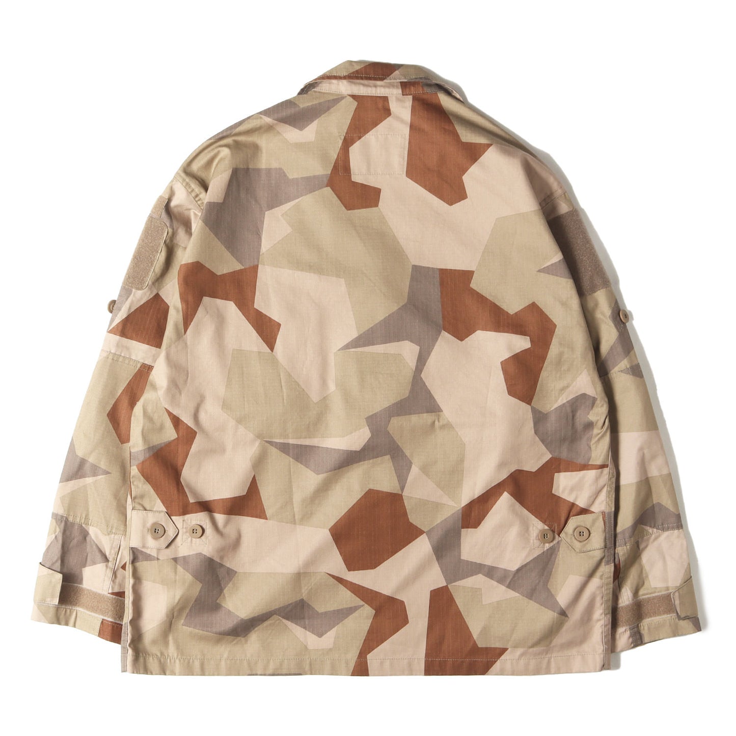 スウェーデン軍 民間モデル M-90 デザートスカンジナビアカモ フィールド シャツジャケット