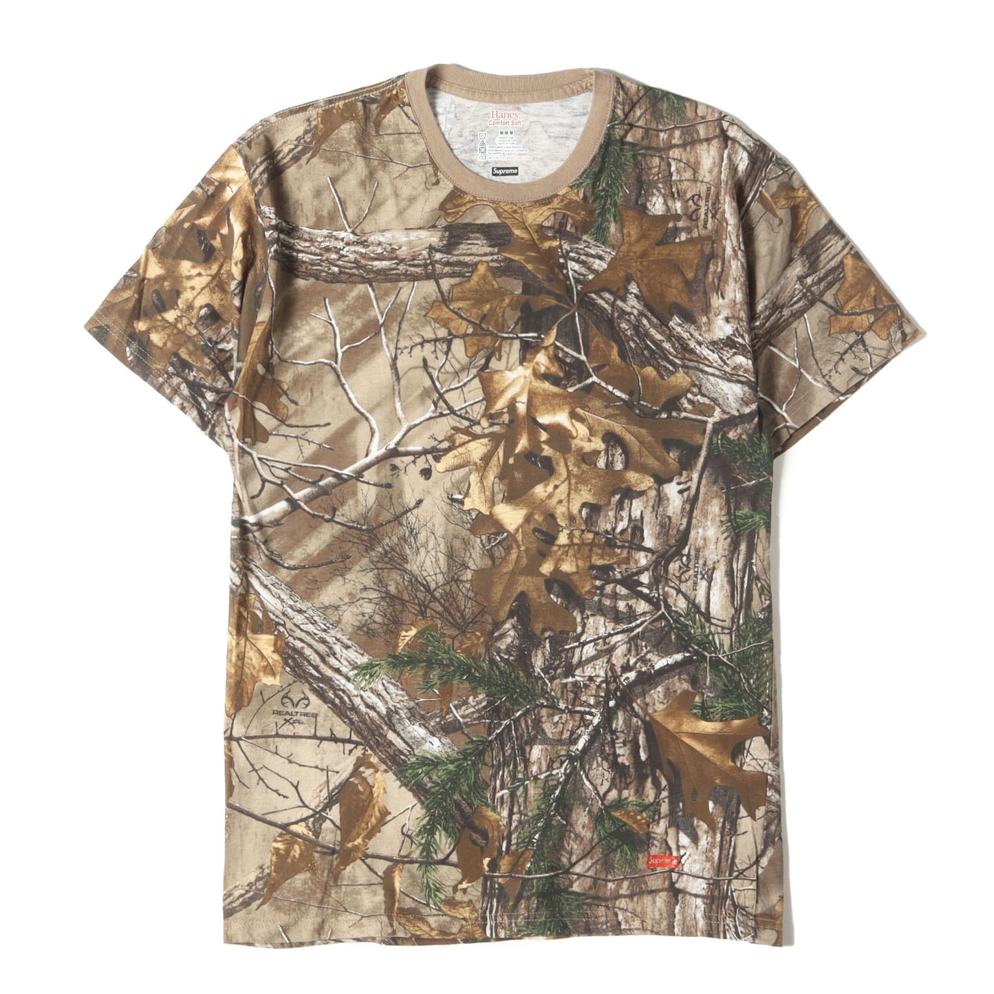 ×Hanes リアルツリーカモ Tシャツ(Realtree Tagless Tees)