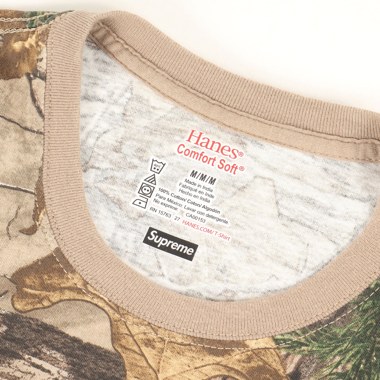 ×Hanes リアルツリーカモ Tシャツ(Realtree Tagless Tees)