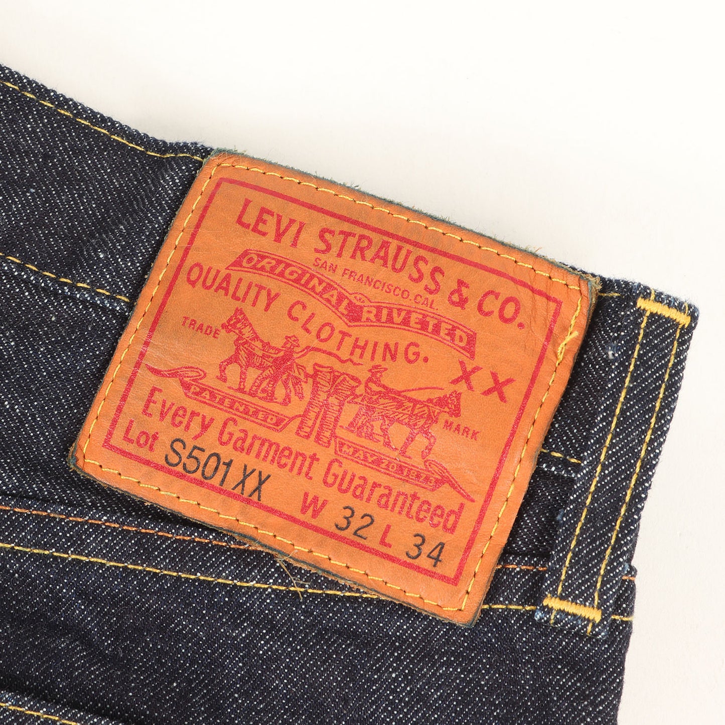 [現行モデル 日本製] 1944年復刻 S501XX 大戦 デニムパンツ(44501-0072)