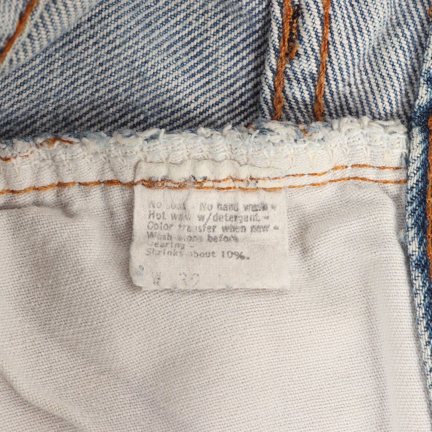 [雰囲気抜群] 80s 501 赤耳 デニムパンツ