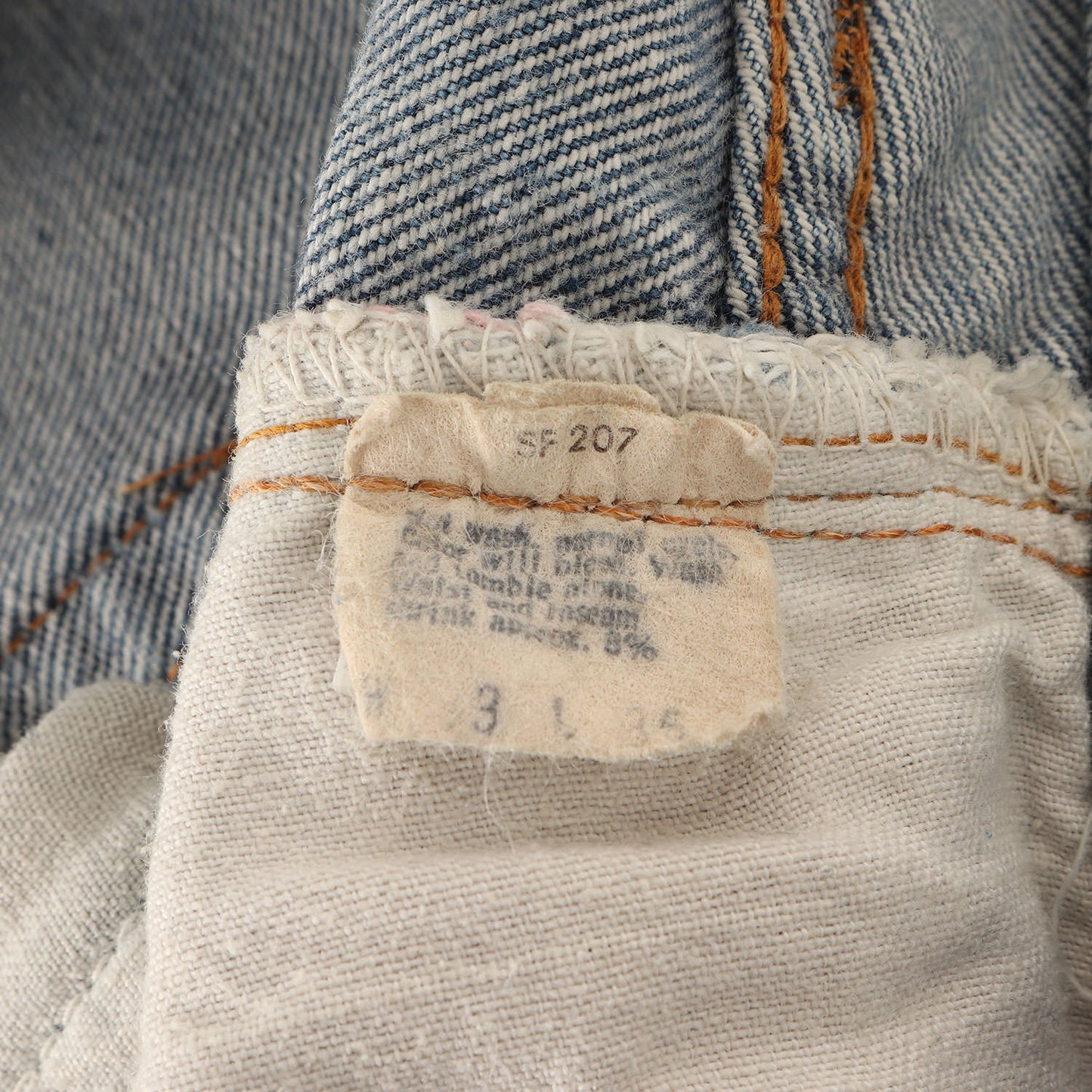 [雰囲気抜群] 70s 501 66後期 デニムパンツ