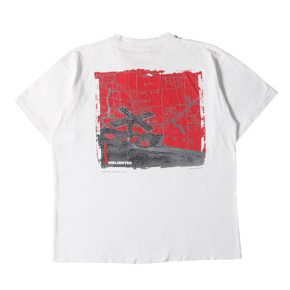 90s Marlboro マップグラフィック 両面プリント ポケット付き Tシャツ / USA製 マルボロ