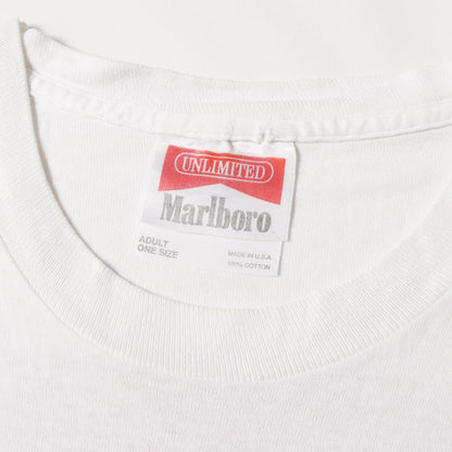 90s Marlboro マップグラフィック 両面プリント ポケット付き Tシャツ / USA製 マルボロ