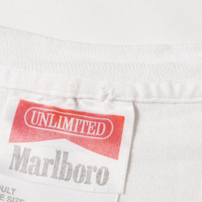 90s Marlboro マップグラフィック 両面プリント ポケット付き Tシャツ / USA製 マルボロ
