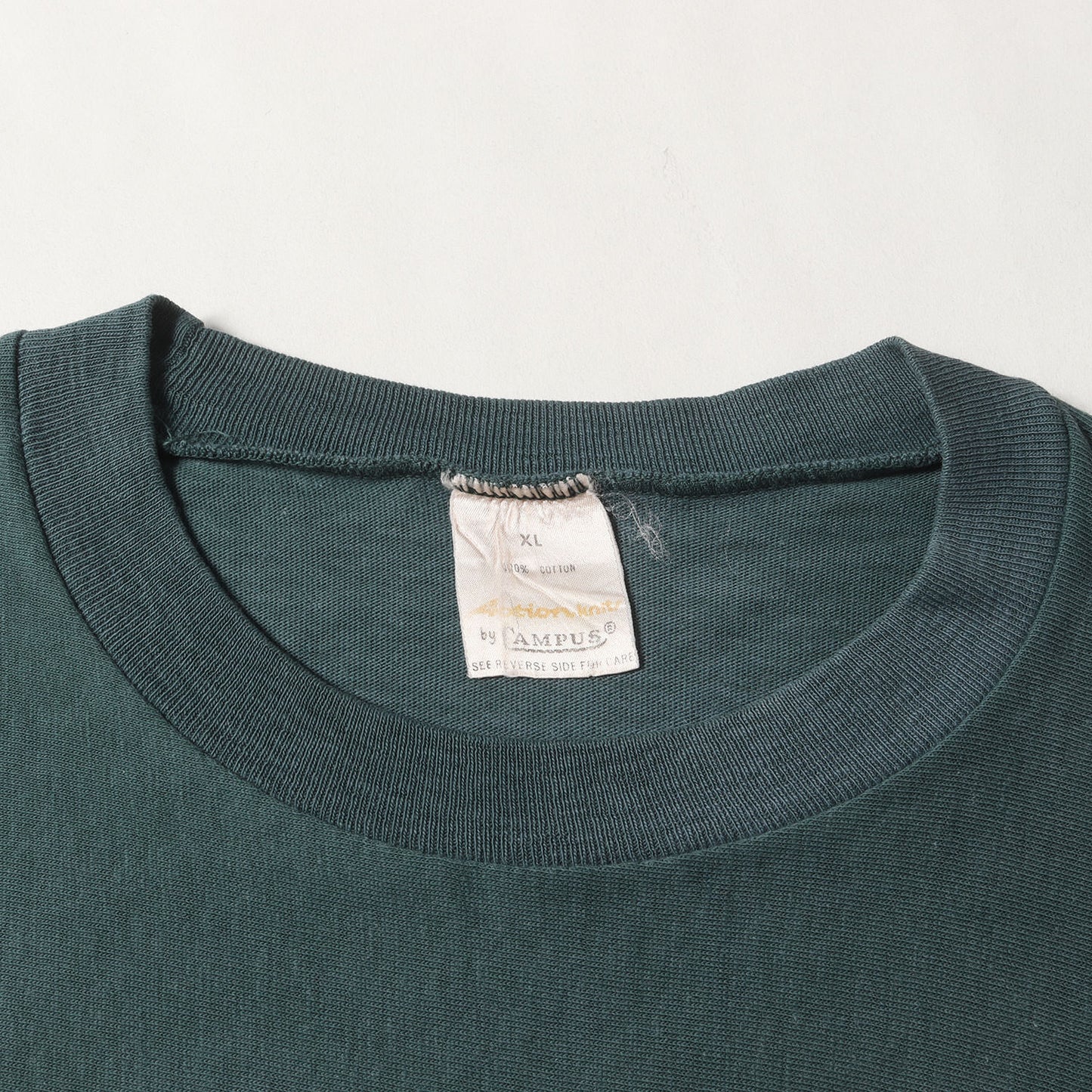 [USA製 グッドコンディション] 70s Campus 両面ナンバリング 7分袖 フットボール Tシャツ