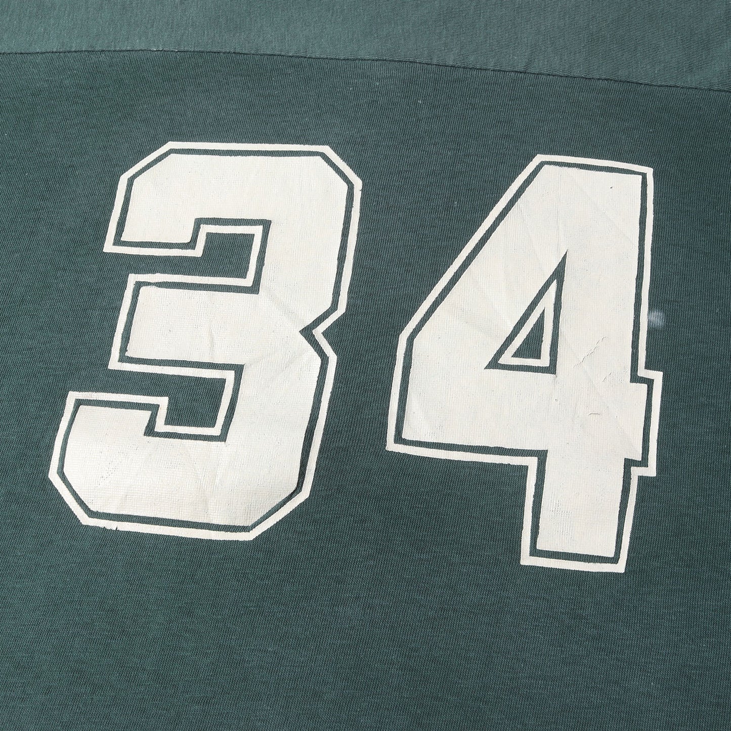 [USA製 グッドコンディション] 70s Campus 両面ナンバリング 7分袖 フットボール Tシャツ