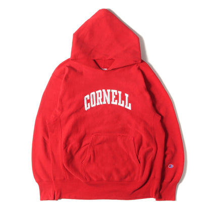 80s トリコタグ カレッジロゴ刺繍 リバースウィーブ スウェットパーカー (コーネル大学モデル)