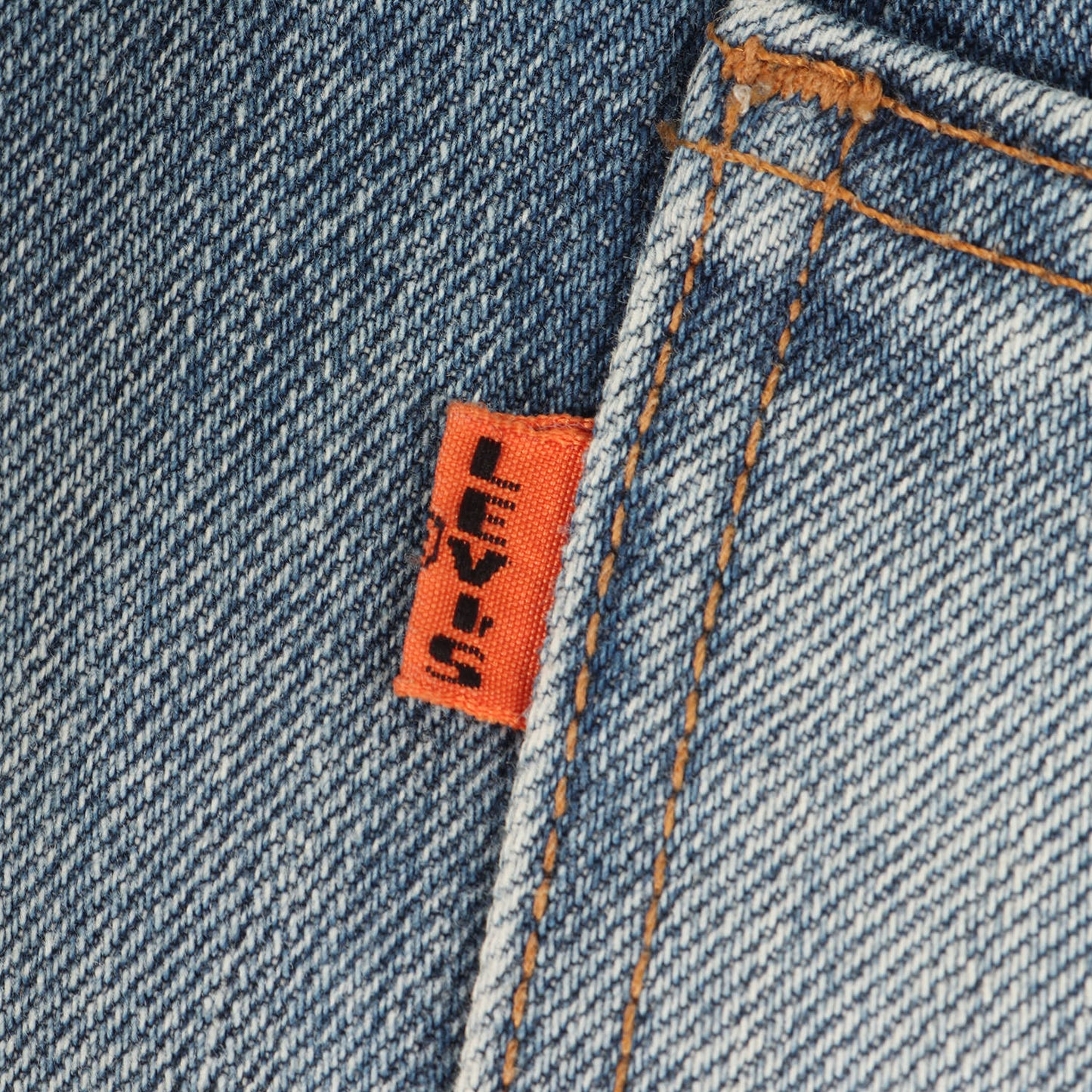 1969年復刻 Big E 606 クラッシュ加工 スリム デニムパンツ(30605-0061)