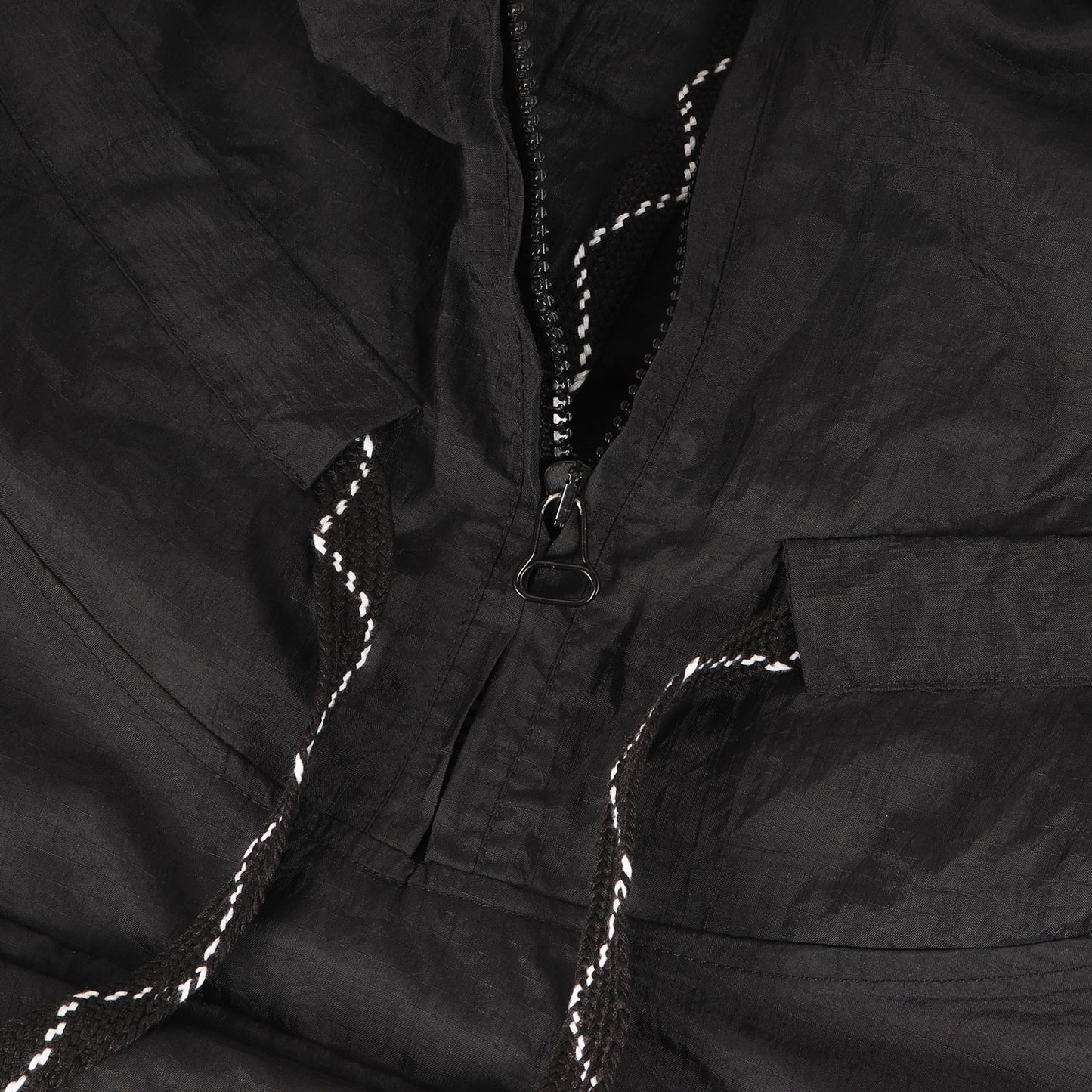 初期 リップストップナイロン オーバーサイズ プルオーバー ジャケット