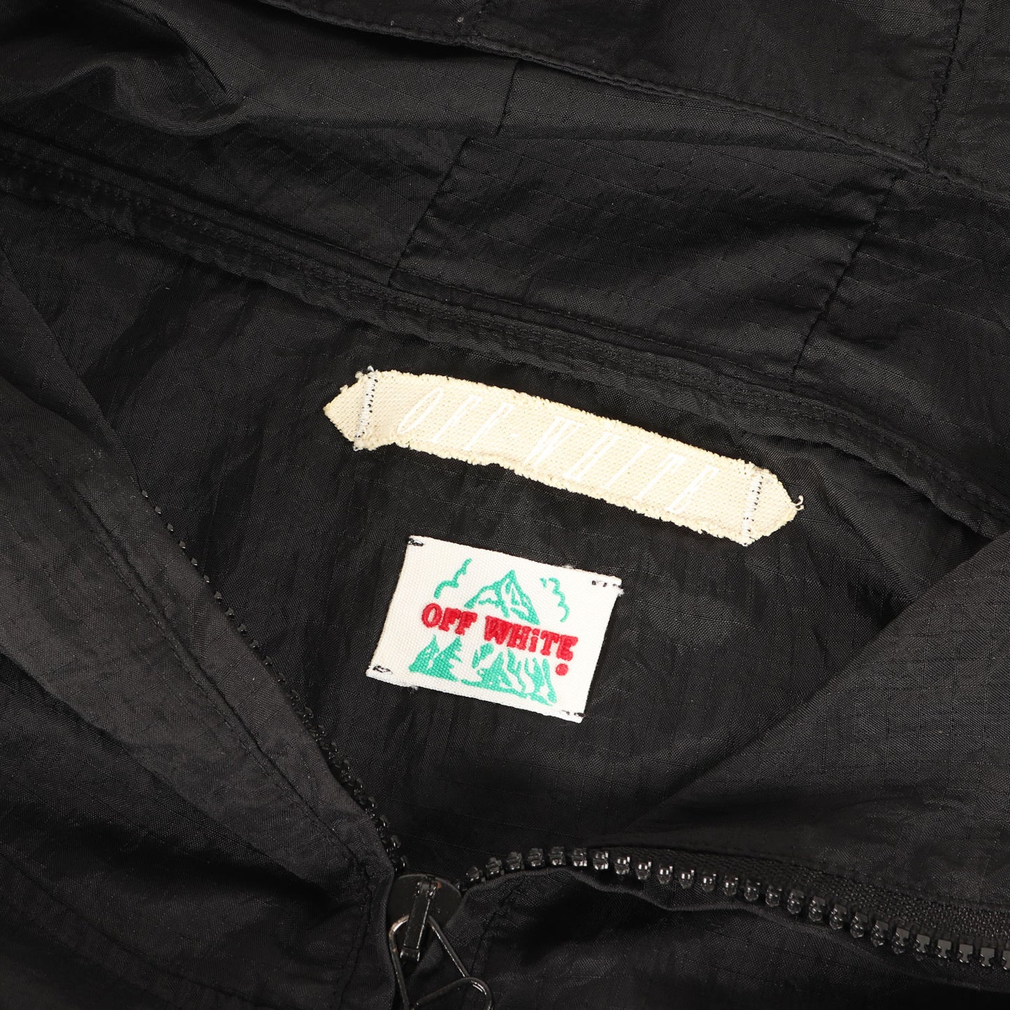 初期 リップストップナイロン オーバーサイズ プルオーバー ジャケット