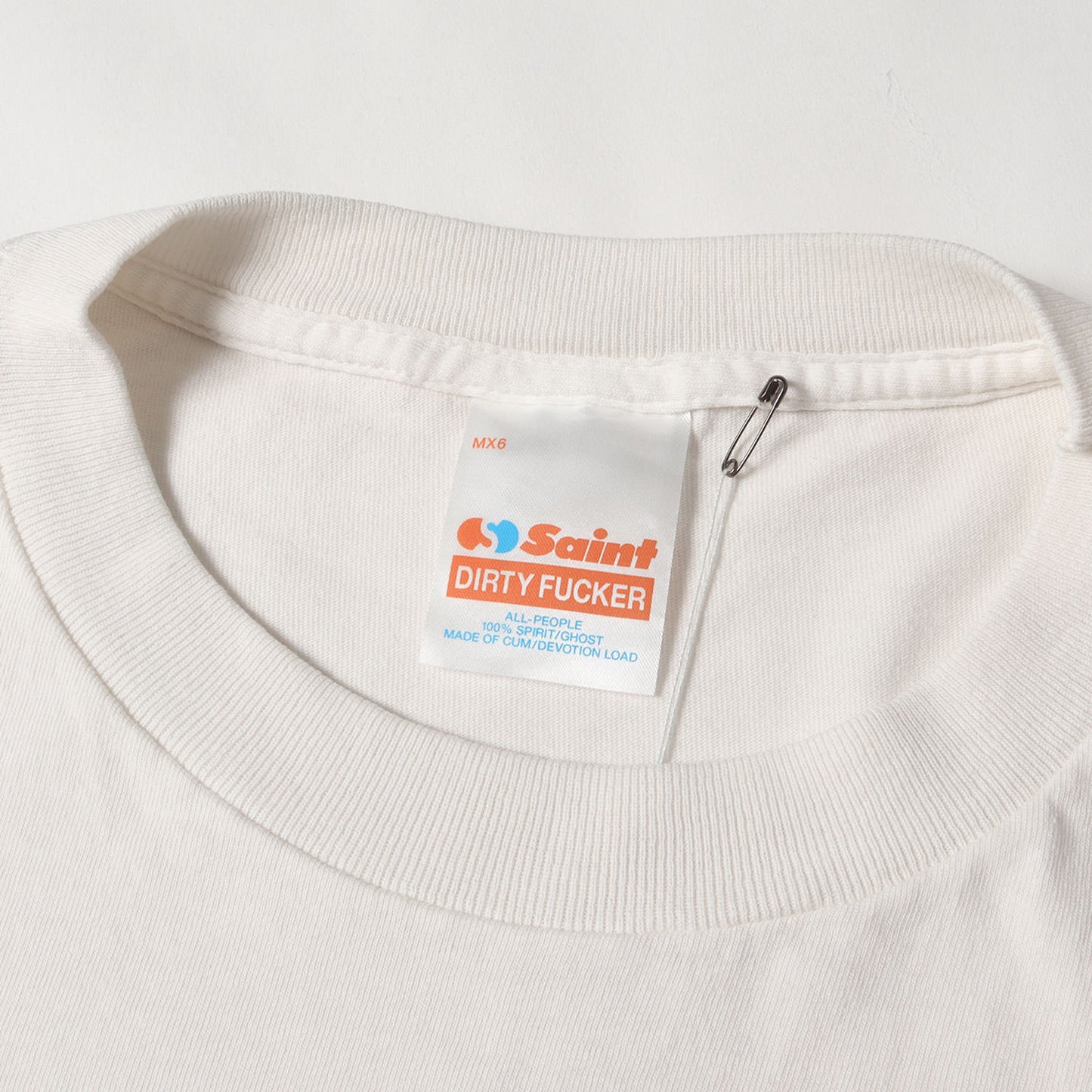 25SS ヴィンテージ加工 マクセル パロディー Tシャツ(SS TEE / SAIN)