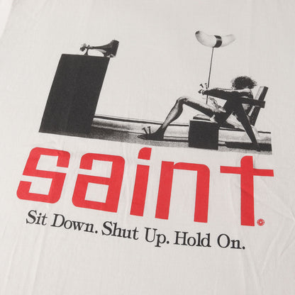 25SS ヴィンテージ加工 マクセル パロディー Tシャツ(SS TEE / SAIN)