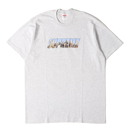 23AW ニューヨーク柄 ブランドロゴ Tシャツ(Gotham Tee)