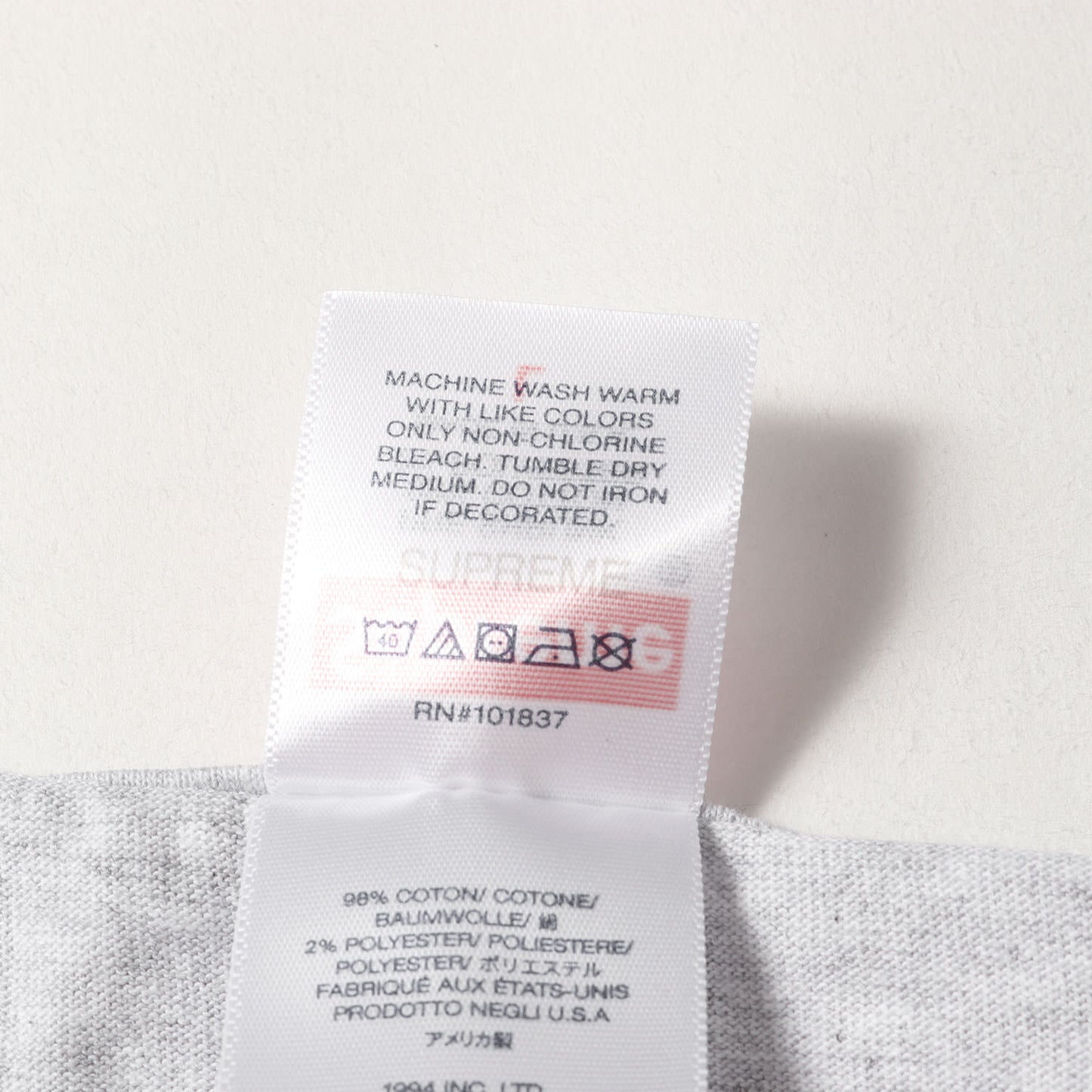 23AW ニューヨーク柄 ブランドロゴ Tシャツ(Gotham Tee)