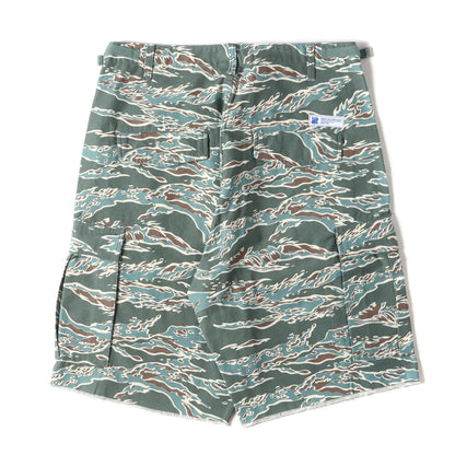 21SS タイガーカモ カットオフ ミリタリー カーゴショーツ(TIGER CAMO CARGO SHORT)
