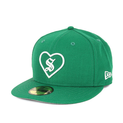 ×NEW ERA ハートロゴ ベースボールキャップ(Heart New Era)