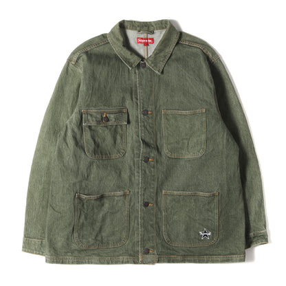 22SS スターロゴ デニム チョアコート / カバーオール(Denim Chore Coat)