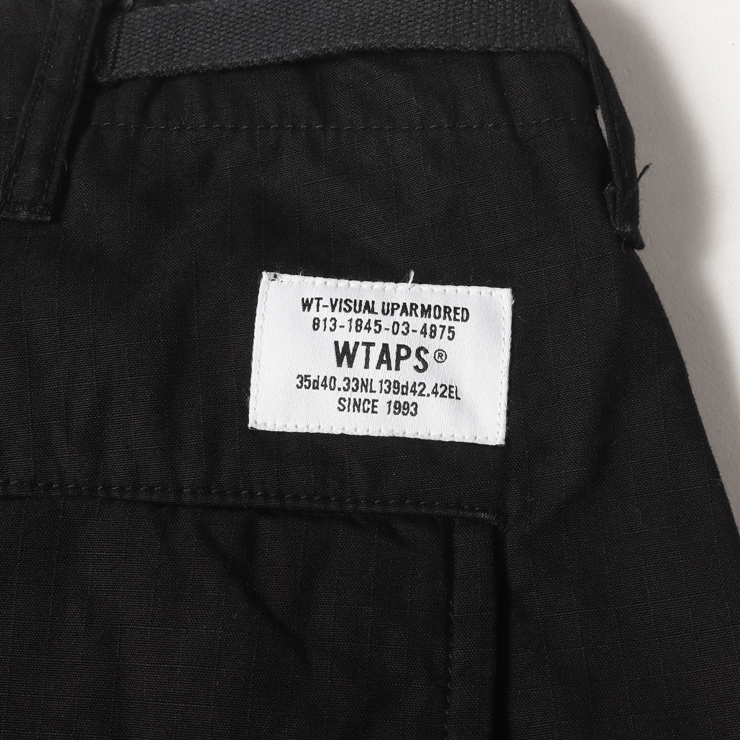 23SS リップストップ ミリタリー カーゴパンツ(MILT2301 / TROUSERS /COTTON. RIPSTOP)