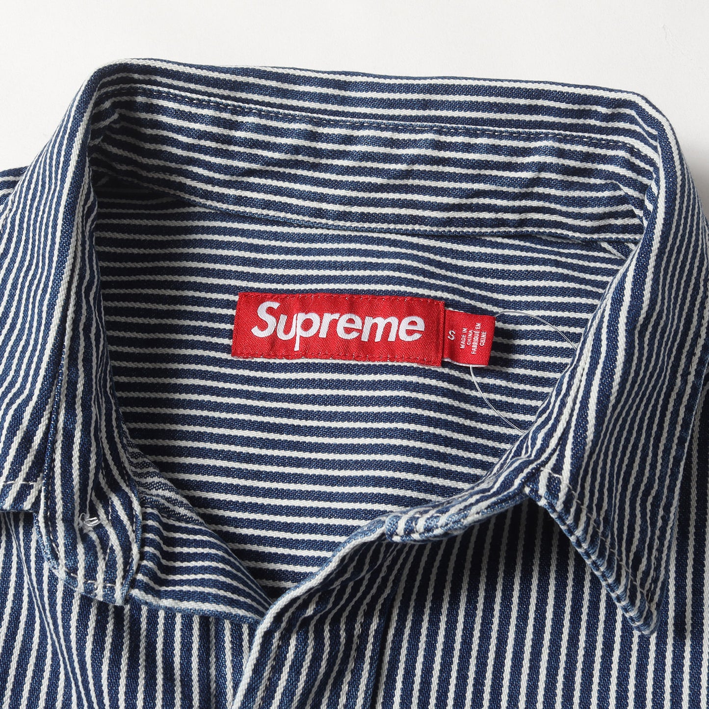 25SS ヒッコリー ルーズフィット ペインター デニム 半袖シャツ(Loose Fit S/S Denim Painter Shirt)