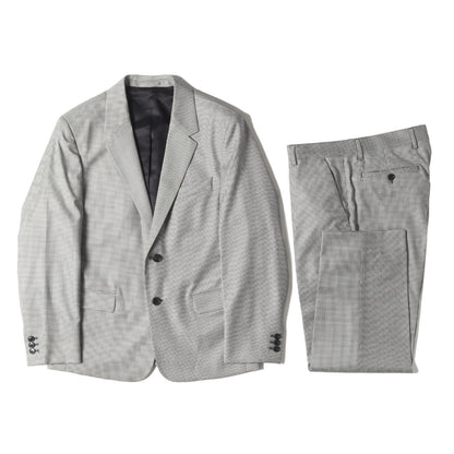 21SS ×Loro Piana 千鳥格子 SUPER130’Sウール テーラードジャケット & スラックスパンツ / スーツ(Wool Suit)