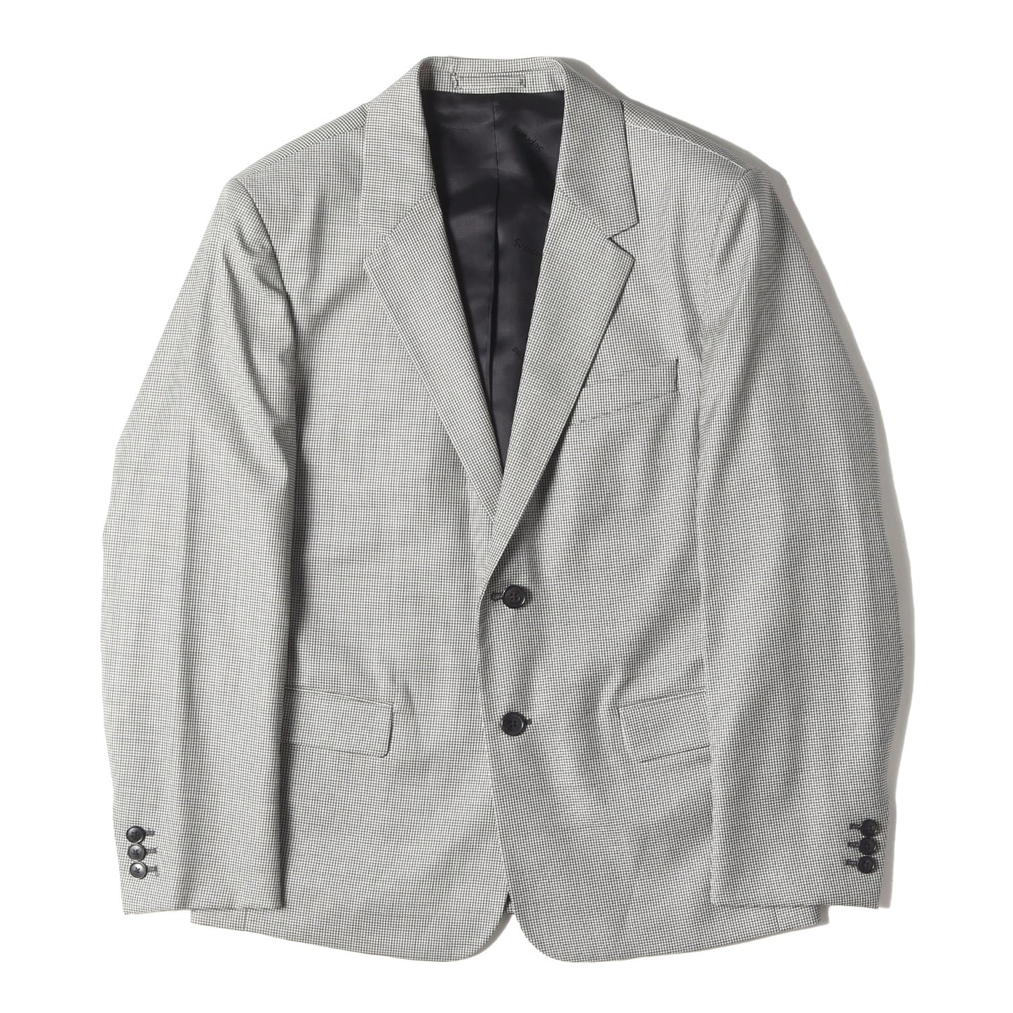 21SS ×Loro Piana 千鳥格子 SUPER130’Sウール テーラードジャケット & スラックスパンツ / スーツ(Wool Suit)