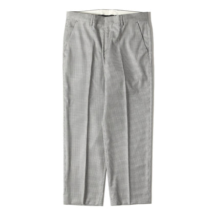 21SS ×Loro Piana 千鳥格子 SUPER130’Sウール テーラードジャケット & スラックスパンツ / スーツ(Wool Suit)