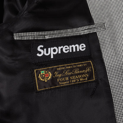 21SS ×Loro Piana 千鳥格子 SUPER130’Sウール テーラードジャケット & スラックスパンツ / スーツ(Wool Suit)