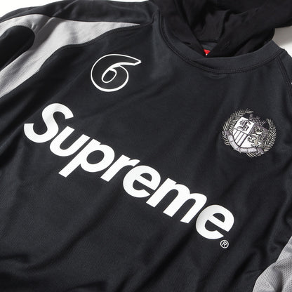 23AW フード付き レイヤード サッカージャージ(Hooded Soccer Jersey)