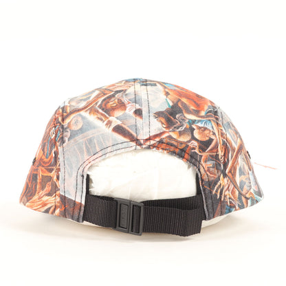 25SS ×Ernie Barnes 総柄グラフィック BOXロゴ キャンプキャップ(Camp Cap)