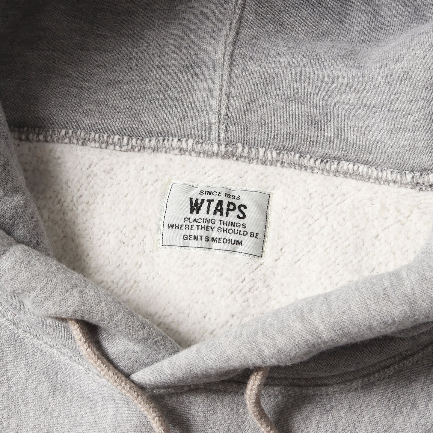 ブランドロゴ リバースウィーブ スウェットパーカー(DESIGN HOODED)