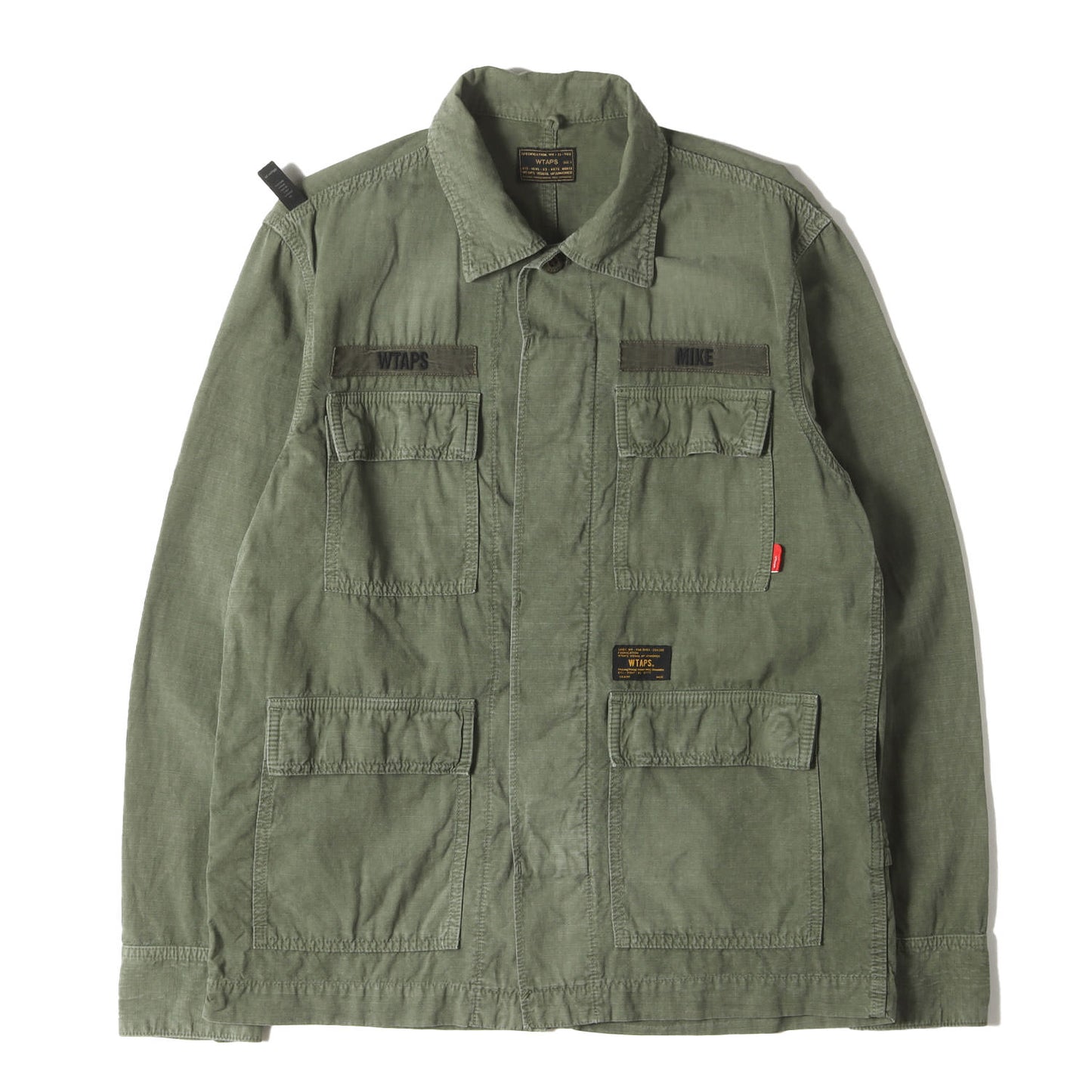 リップストップ ミリタリー ジャングル シャツジャケット(JUNGLE L/S)